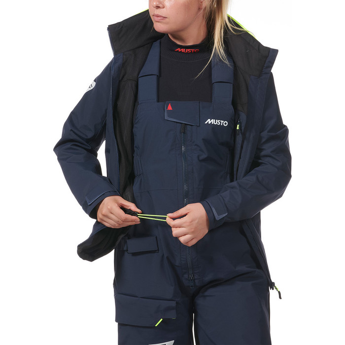 2024 Musto Para Mujer Br1 Chaqueta De Vela Solent 82404 - True Navy